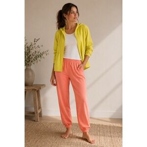 Free People Movement Let's Bounce Pants Crush Blush Joggers XL Off-Duty Cozycore